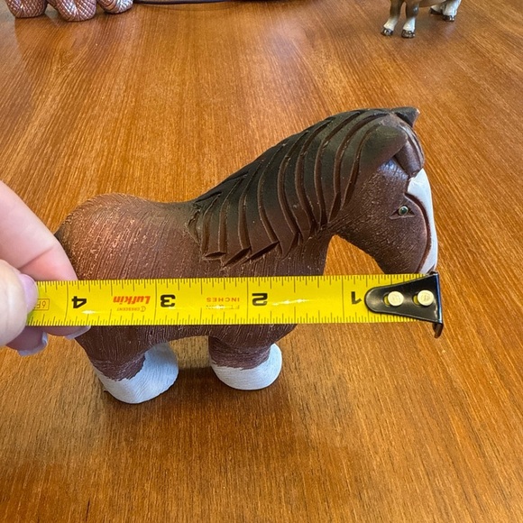 VTG Artesania Rinconada Clydesdale Horse Ceramic HandCrafted - Picture 4 of 8